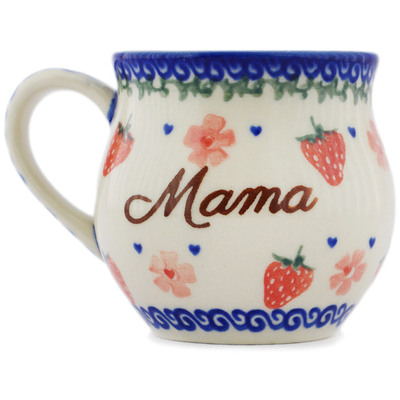Polish Pottery Bubble Mug 8 oz
