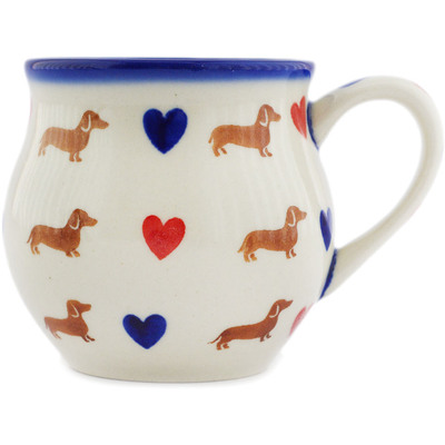 Polish Pottery Bubble Mug 8 oz