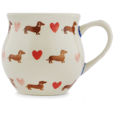 Polish Pottery Bubble Mug 8 oz