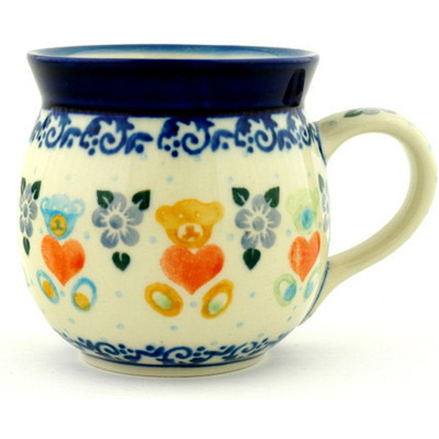 Polish Pottery Bubble Mug 8 oz