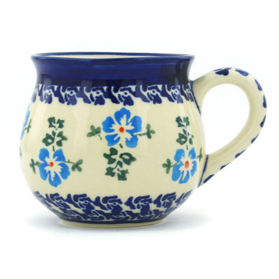 Polish Pottery Bubble Mug 8 oz