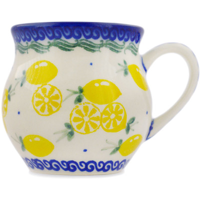 Polish Pottery Bubble Mug 8 oz Main Squeeze