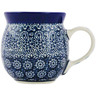 Polish Pottery Bubble Mug 8 oz Night At Sea