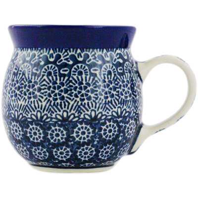 Polish Pottery Bubble Mug 8 oz Night At Sea