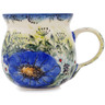Polish Pottery Bubble Mug 8 oz UNIKAT