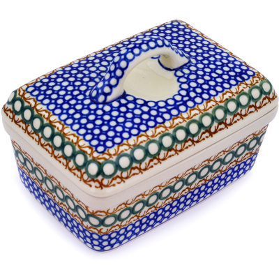Polish Pottery Butter box
