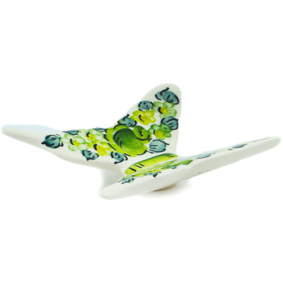 faience Butterfly Figurine 4&quot;