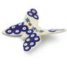 Polish Pottery Butterfly Figurine 4&quot; Mosquito