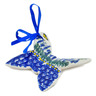 Polish Pottery Butterfly Figurine 5&quot; Garden Whispers UNIKAT