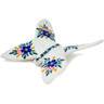 Polish Pottery Butterfly Figurine 5&quot;