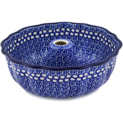 Polish Pottery Cake Mould 10"