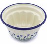 Polish Pottery Cake Mould 5&quot; Water Tulip