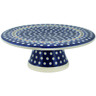 Polish Pottery Cake Stand 11&quot; Mosquito