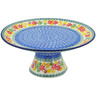 Polish Pottery Cake Stand 12&quot; Fall Vibes