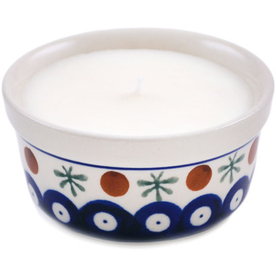 Polish Pottery Candle 3&quot; Mosquito