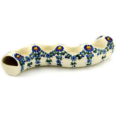 Polish Pottery Candle Holder 14&quot;