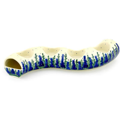 Polish Pottery Candle Holder 14&quot;