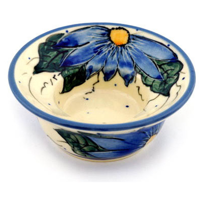 Polish Pottery Candle Holder 3&quot; Felicia UNIKAT