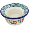 Polish Pottery Candle Holder 3&quot; Summer Joy UNIKAT