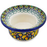 Polish Pottery Candle Holder 3&quot; Turkish Flowers UNIKAT