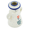 Polish Pottery Candle Holder 5&quot; Lovely Rose