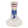 Polish Pottery Candle Holder 5&quot; Passion Poppy
