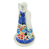 Polish Pottery Candle Holder 6&quot; Polish Spring UNIKAT