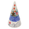 Polish Pottery Candle Holder 7&quot; Blissful Daisy