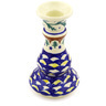 Polish Pottery Candle Holder 7&quot; Pine Boughs