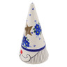 Polish Pottery Candle Holder 7&quot; Poppy Triad