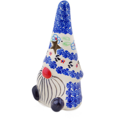 Polish Pottery Candle Holder 7&quot; Sweet Day