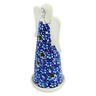 Polish Pottery Candle Holder 8&quot; Flowers On The Lake