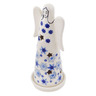 Polish Pottery Candle Holder 8&quot; Flurry Fun UNIKAT
