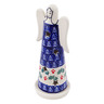 Polish Pottery Candle Holder 8&quot; Wild Spring