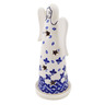 Polish Pottery Candle Holder 8&quot; Windmill UNIKAT