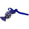 Polish Pottery Candy Ornament 3&quot; Daisy