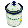 Polish Pottery Canister 8&quot; Evening Rose