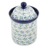 Polish Pottery Canister 8&quot; Summer Wind