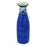 Polish Pottery Carafe 29 oz Blue Joy