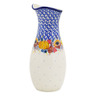 Polish Pottery Carafe 5 Cup Autumn Falling Leaves UNIKAT
