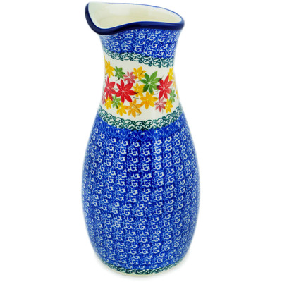 Polish Pottery Carafe 5 Cup Fall Vibes