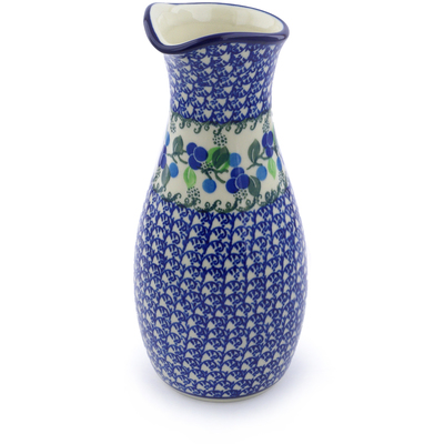 Polish Pottery Carafe 5 Cup Limeberry