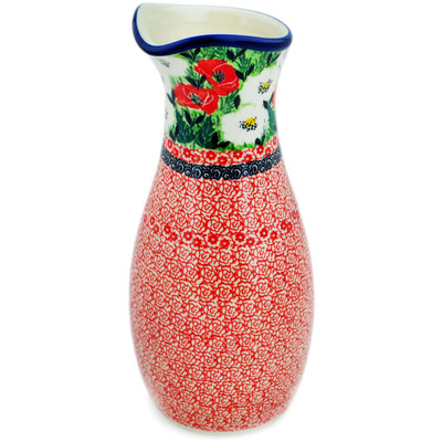 Polish Pottery Carafe 5 Cup Polish Summer UNIKAT