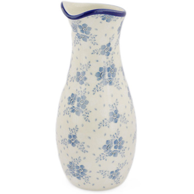 Polish Pottery Carafe 5 Cup Rain Clouds