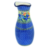 Polish Pottery Carafe 5 Cup Wildflower Wreath UNIKAT