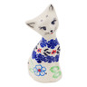 Polish Pottery Cat Figurine 4&quot; Sweet Day