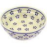 Polish Pottery cereal bowl Daisy Dots