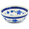 Polish Pottery cereal bowl Delicate Poppy