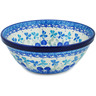 Polish Pottery Cereal Bowl Delightful Pansy
