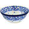Polish Pottery cereal bowl Feline Fine